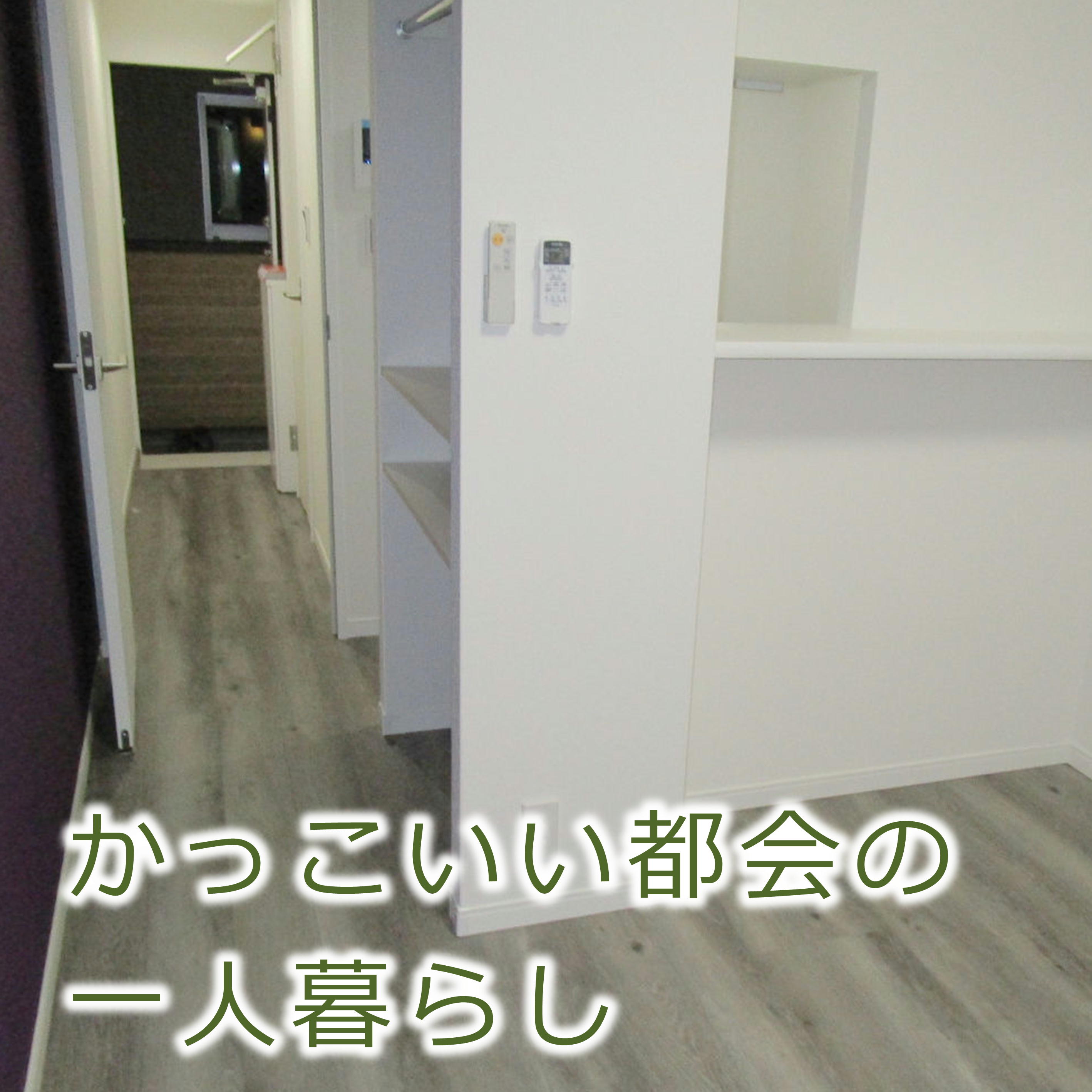 ヒカリイエのかっこいい都会の一人暮らし